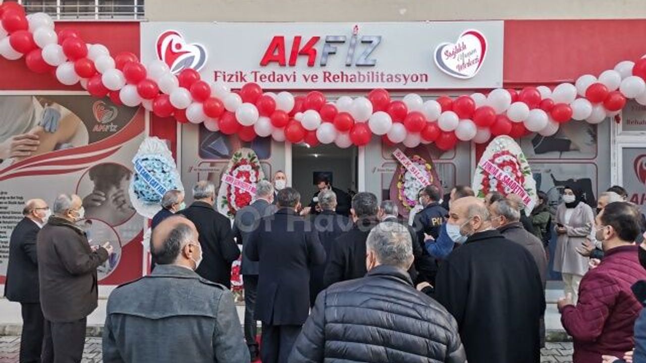 AKFİZ Fizik Tedavi ve Rehabilitasyon hizmete açıldı