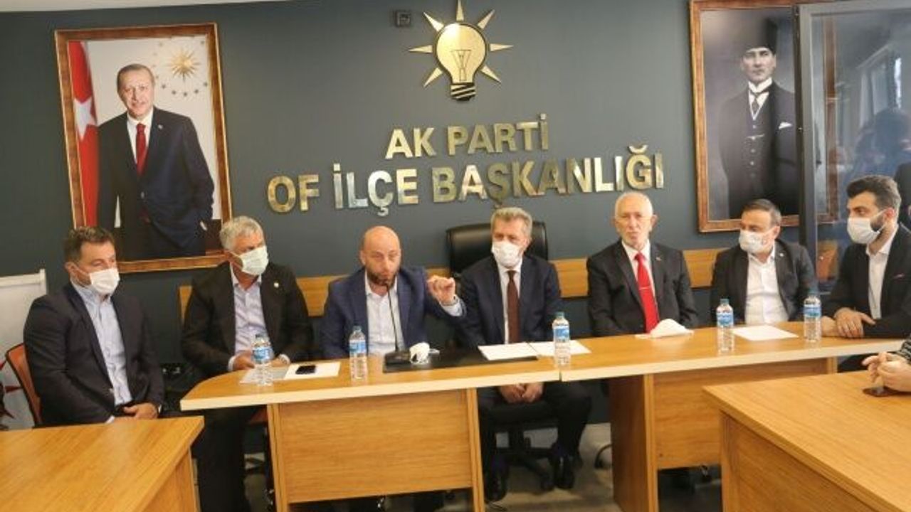 Of Ak Parti’de Başkan Çapoğlu görevi devraldı