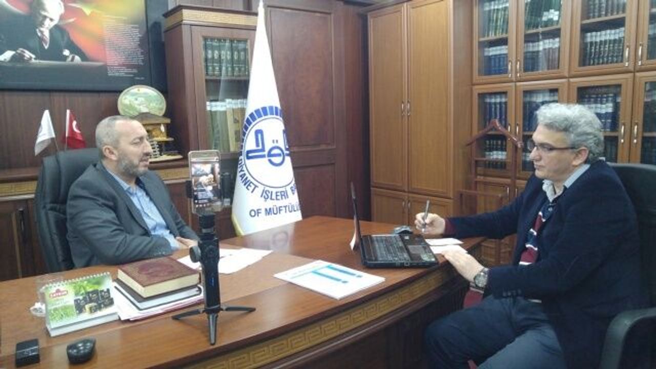 Müftü İspiroğlu Of Havadis’in canlı yayın konuğu oldu