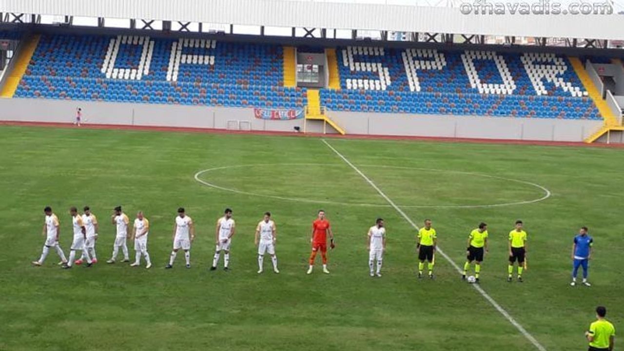 Yeni stadın açılışında Ofspor Alemdağspor ile berabere kaldı
