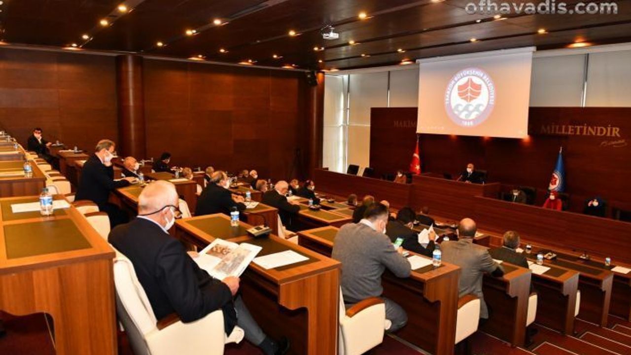 Büyükşehir meclisi Aralık ayı ilk toplantısı yapıldı