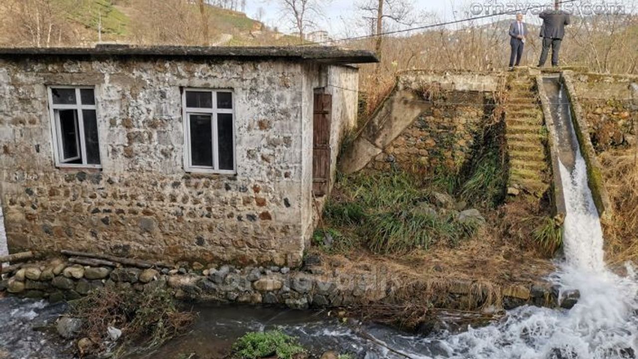 Tarihi Aşağı Kışlacık Kavak Değirmeni suya kavuştu