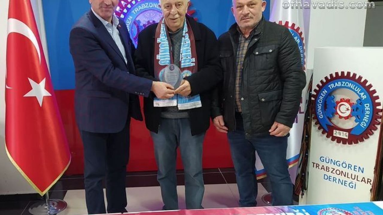 Güngören Trabzonlular Derneği Yılın Gazisini seçti