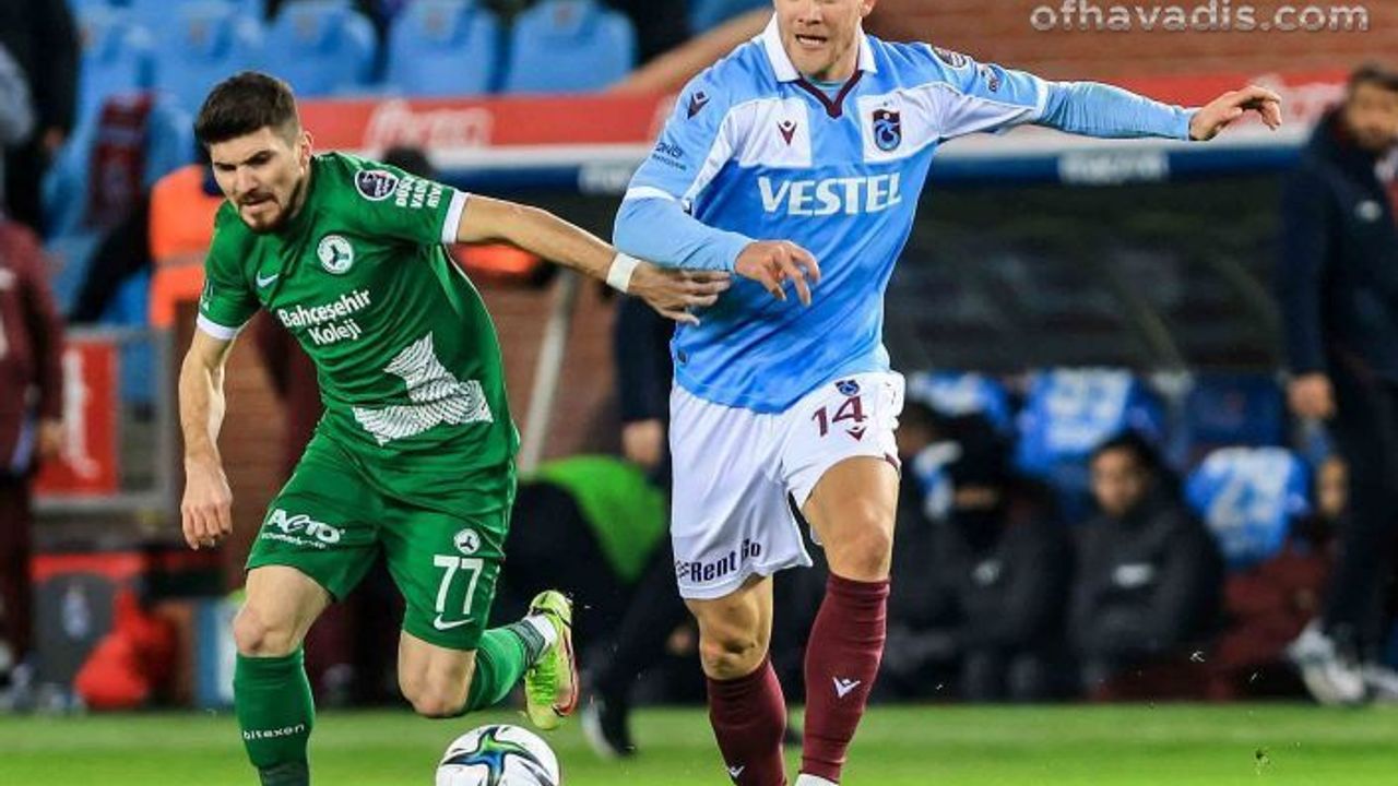 Lider Trabzonspor Giresunspor’a takıldı