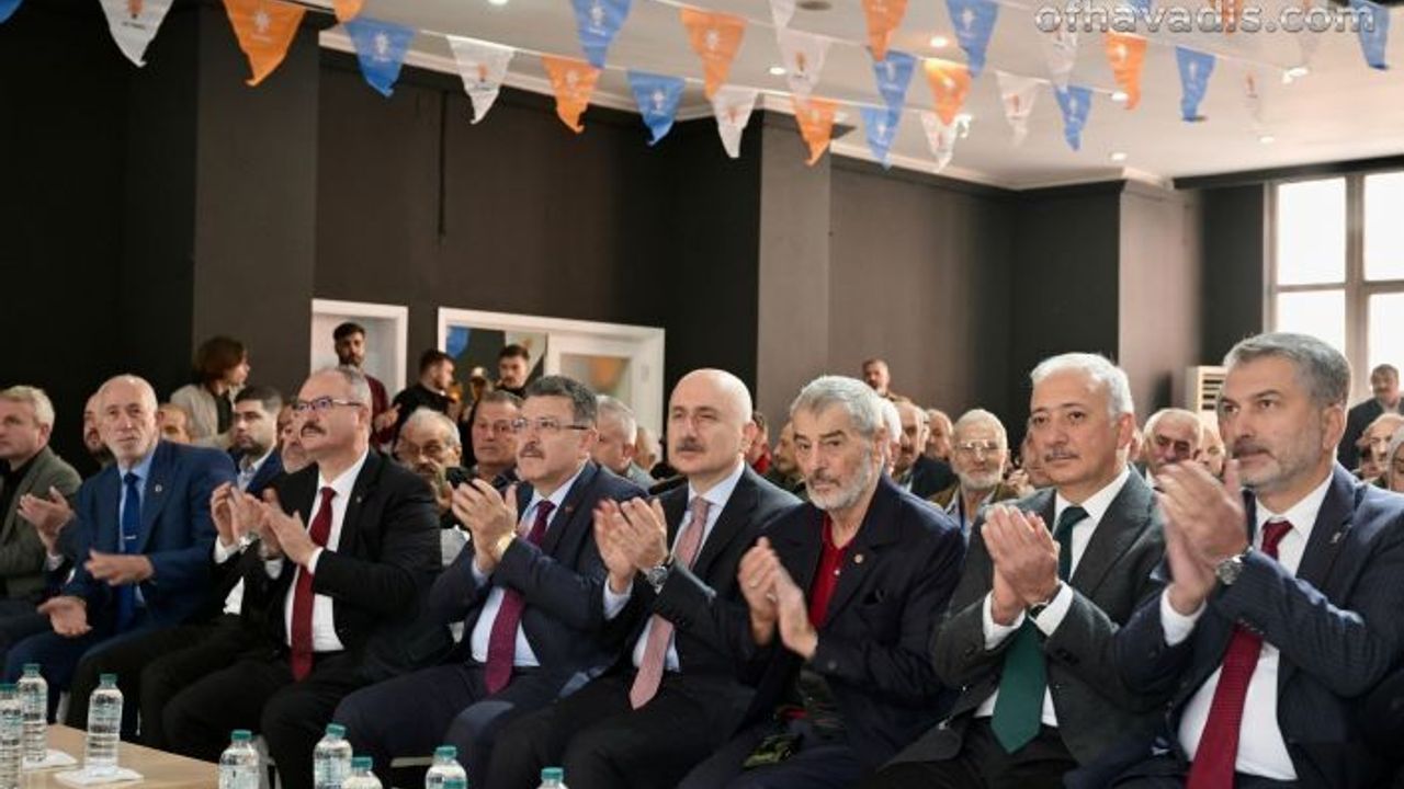 AK Parti Dernekpazarı’nda Başkan Akgül ile devam ediyor