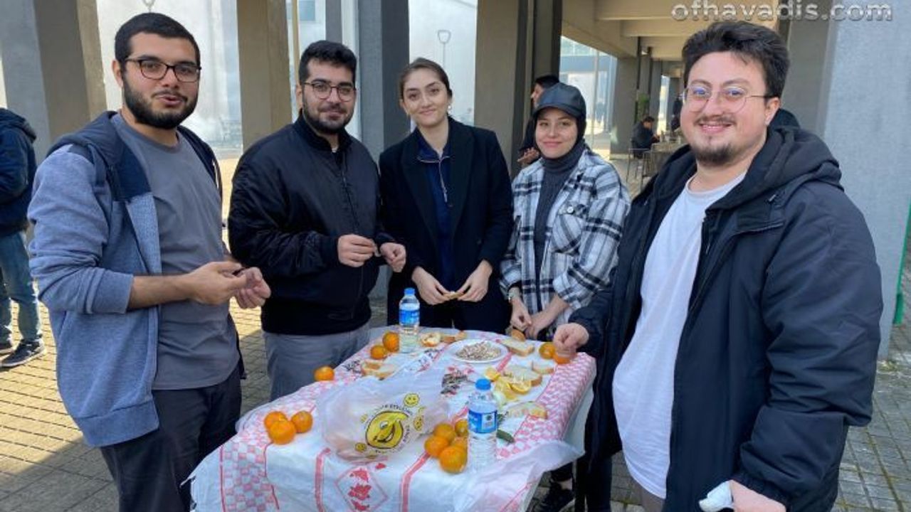 Of Teknoloji Fakültesinde hamsi şöleni düzenlendi