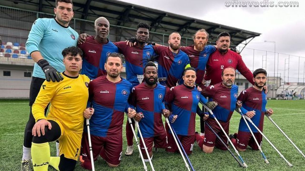 Trabzon Ampute'den Konya Ampute’ye gol şov