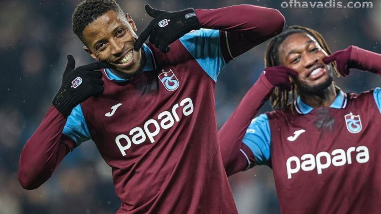 Trabzonspor Rizespor’u 5-2 yendi kupada çeyrek finale yükseldi