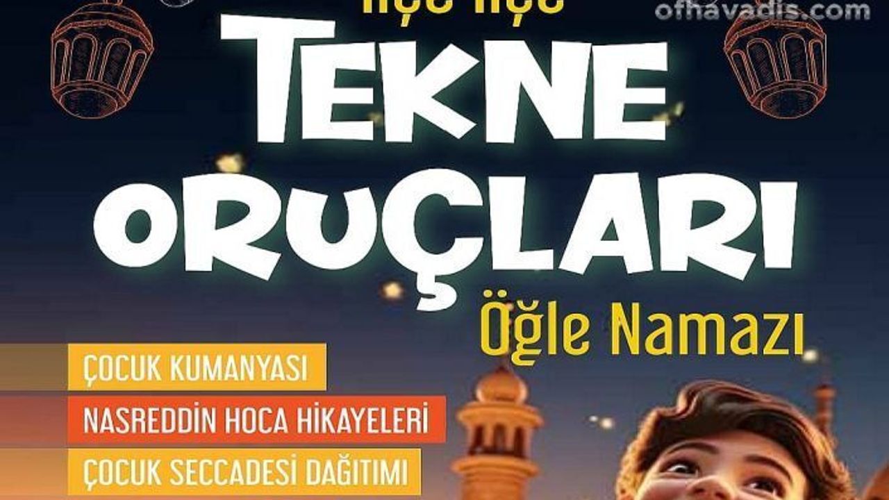 Trabzon Büyükşehir binlerce kişiyi iftarda ağırlayacak