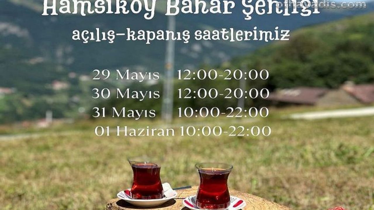 Hamsiköy Trabzon Bahar Şenliklerine ev sahipliği yapacak