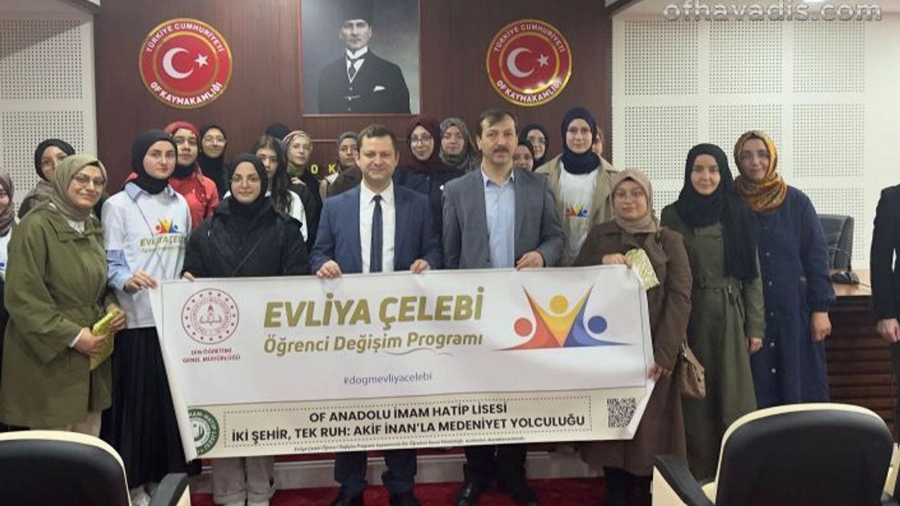 Konyalı İmam Hatip Lisesi öğrencileri Of’ta