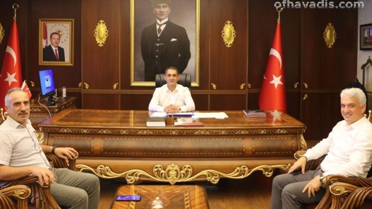 Of Havadis’ten Kaymakam Akça’ya hayırlı olsun ziyareti