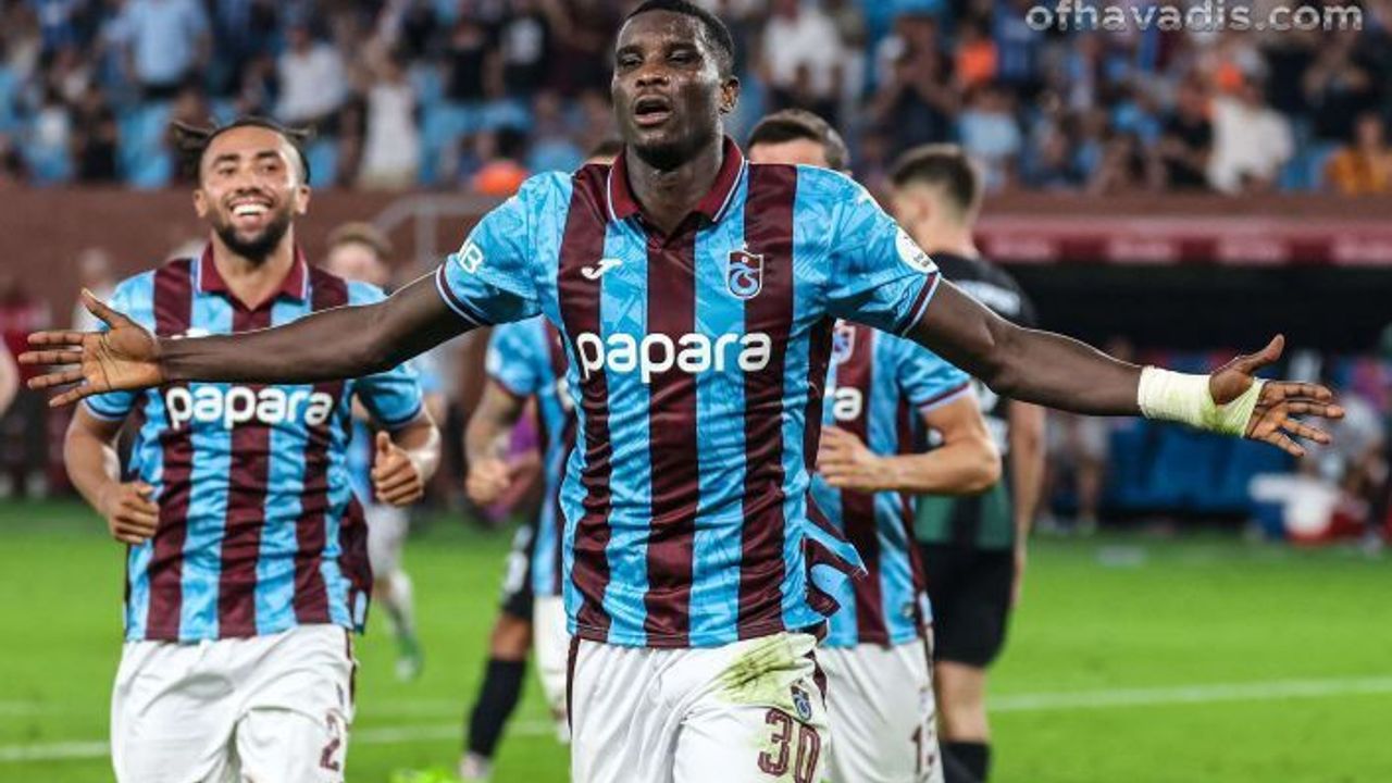 Trabzonspor sezona Onuachu ile 3 puanla başladı