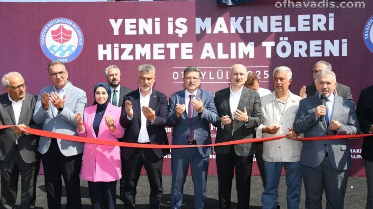 17 yeni iş makinesi hizmete alındı