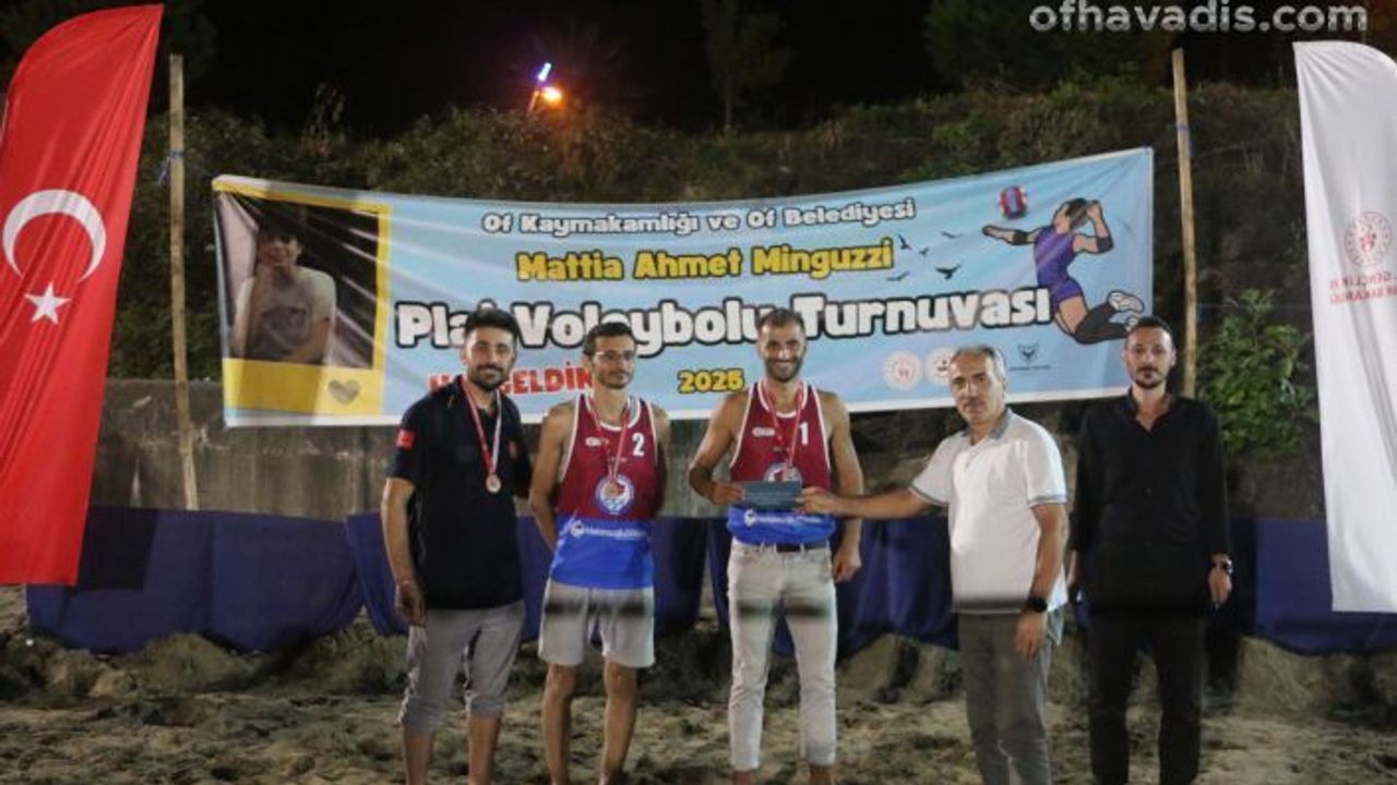 Ahmet Minguzzi Plaj Voleybolunun şampiyonu Vera gücü
