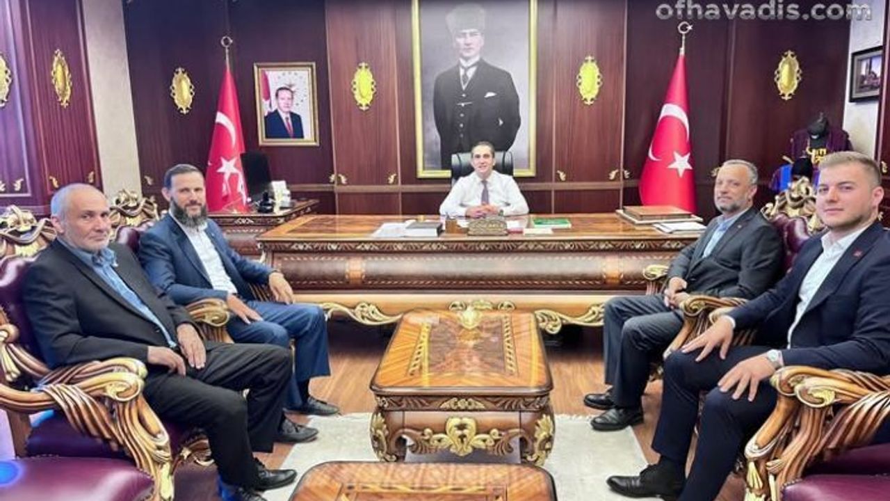 Ayaz ve Gözütok’tan Kaymakam Akça’ya ziyaret