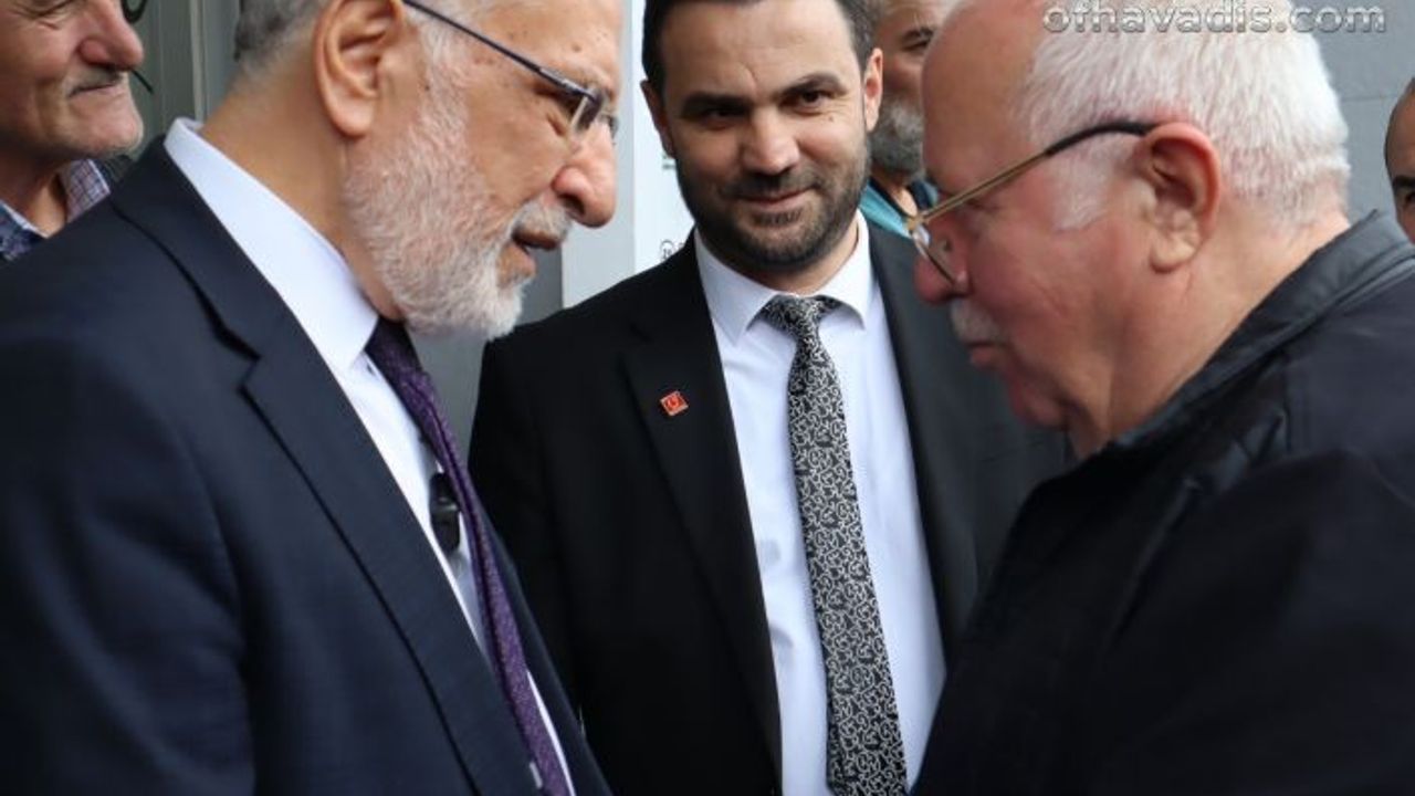Saadet Partisi’nden Of esnafına destek ziyareti