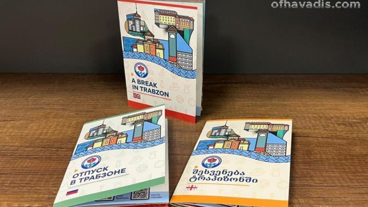 Büyükşehir'den turistler için 'Trabzon’da Bir Mola' rehberi