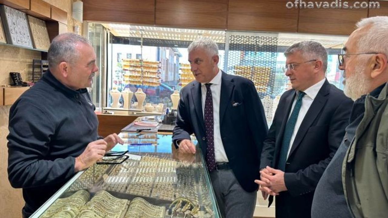 Başkan Sarıalioğlu Atatürk Bulvarı Esnafıyla buluştu