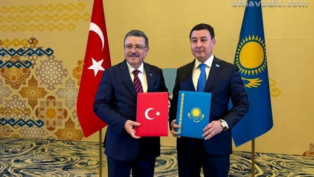 Trabzon'un yeni kardeş şehri Aktau oldu