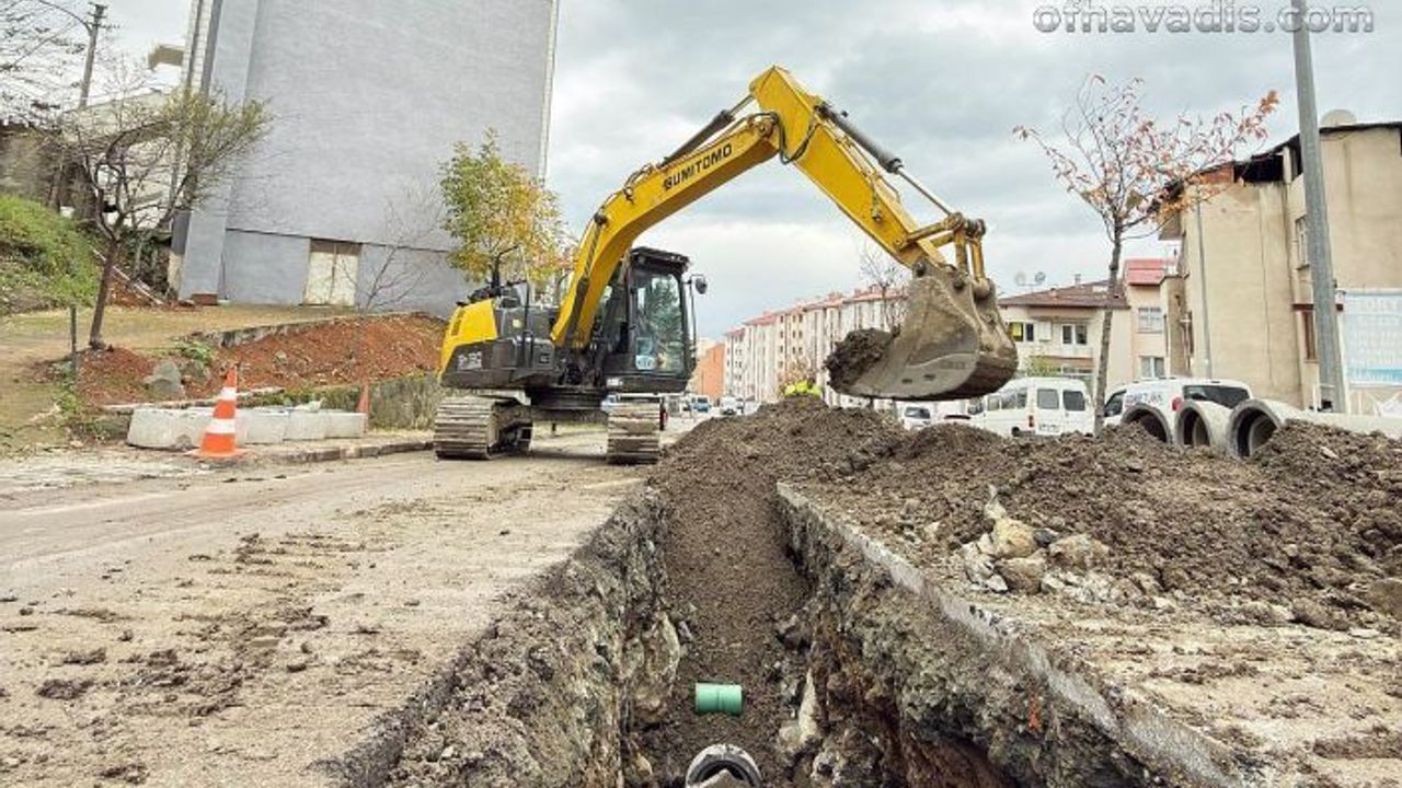 Büyükşehir’in altyapı hamlesi devam ediyor