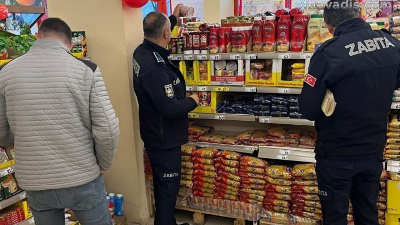 Of Zabıta’dan marketlere denetim