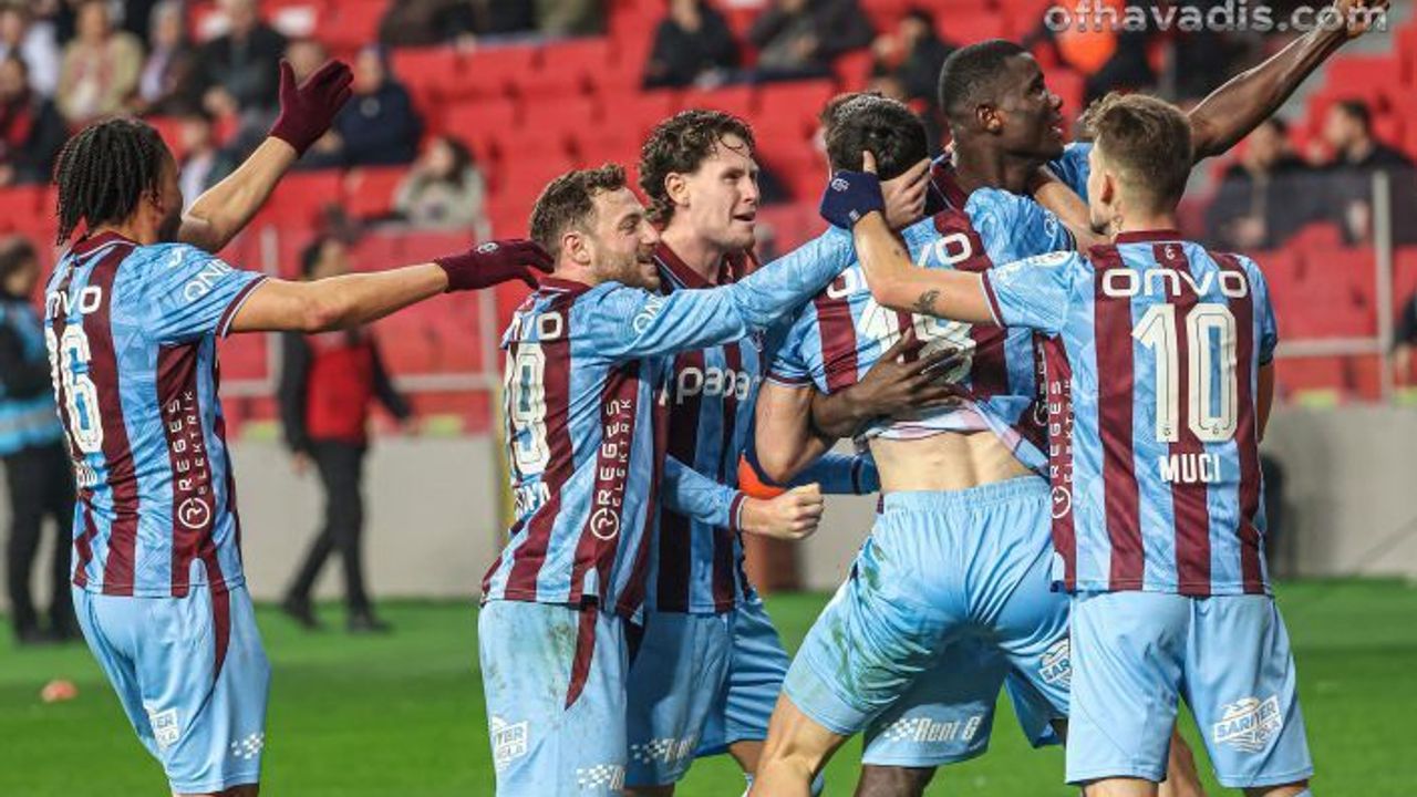 Trabzonspor Samsun’a 5 attı 3’ü sayıldı