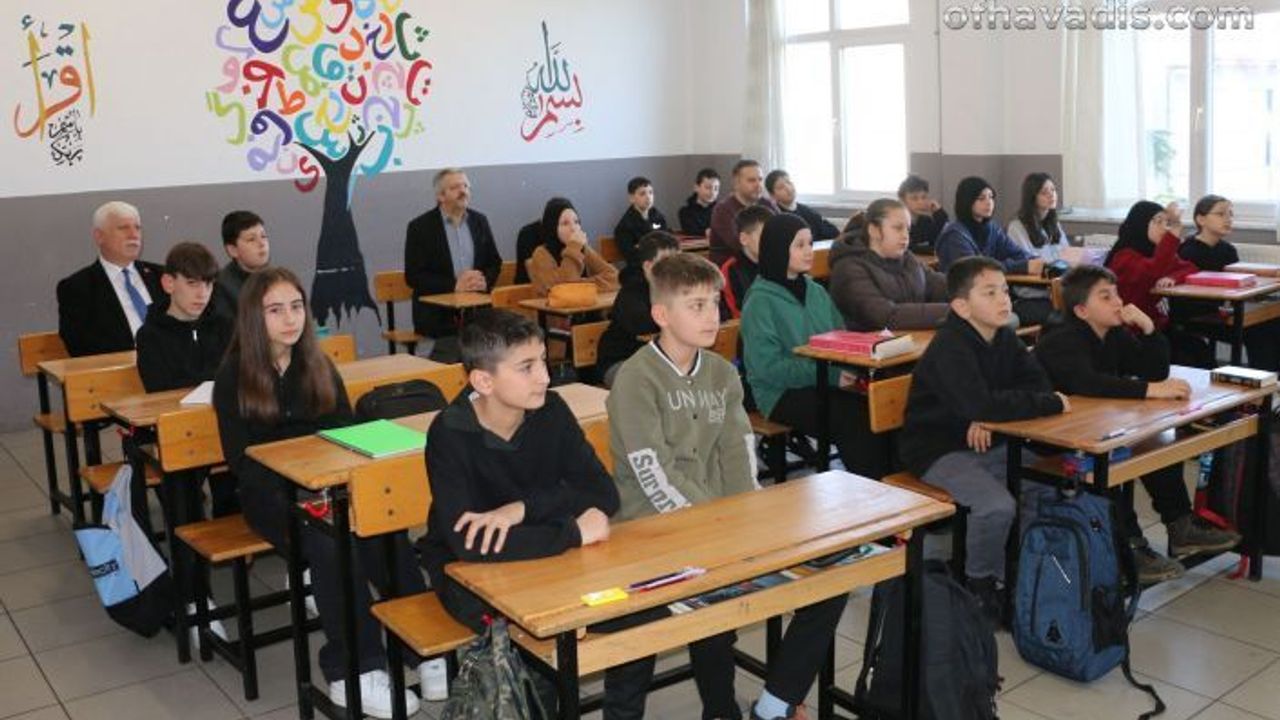 Of’ta Finansal Okuryazarlığı dersine öğrencilerden büyük ilgi