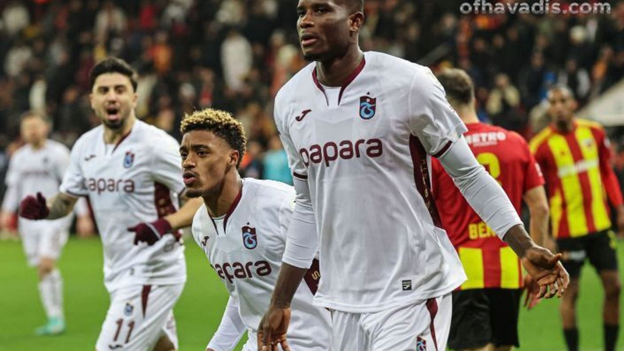 Trabzonspor Kayserispor’u 3-1 mağlup etti