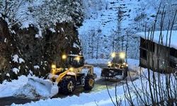 Of Belediyesi’nden yoğun kar mesaisi