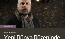 Mete Yarar Trabzon’da seminer verecek