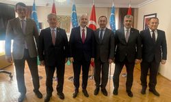 AK Parti heyetinden Özbekistan büyükelçisine ziyaret