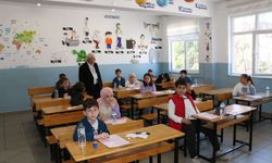 Ali Yeşilyurt İmam Hatip Ortaokulu’nda proje sınıfları için sınav