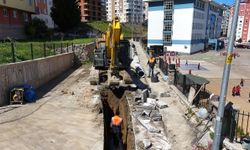 Büyükşehirin Ortahisar’daki altyapı seferberliği sürüyor