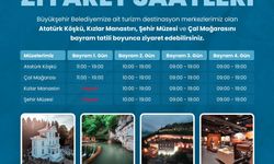 Büyükşehirin turizm destinasyonları bayramda ziyarete açık