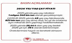 Yaş çayın 2026 fiyatı 35 TL