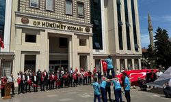 Of’ta Gençlik yürüyüşü