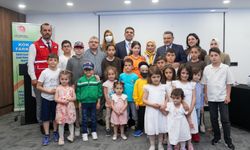 Kanser tedavisi gören çocuklar ve aileleriyle buluştu