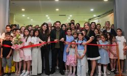 Kursiyerlerin eserleri sanatseverlerle buluştu