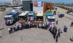 Büyükşehir filosuna 5 yeni araç dahil edildi