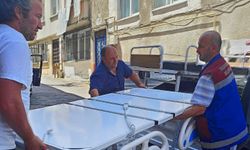 Büyükşehir'den ihtiyaç sahiplerine hasta yatağı desteği