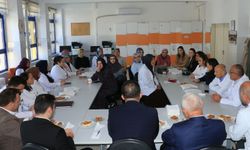 Kaymakam Akça 28 Şubat İlkokulu öğretmenleriyle buluştu
