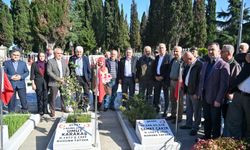 Şehit Astsubay Samet Çakır kabri başında anıldı