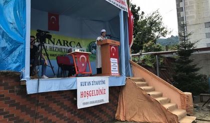 Pınarca’da 10 hafız icazet aldı