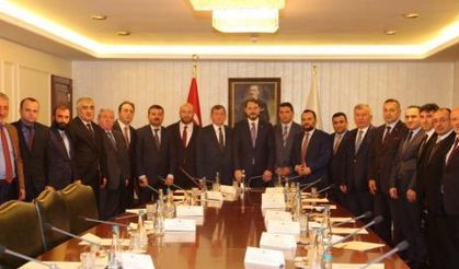 İlçe Başkanlarından Bakan Albayrak’a ziyaret