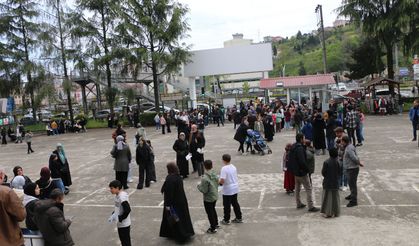 Of’ta Bursluluk Sınavına 431 öğrenci katıldı