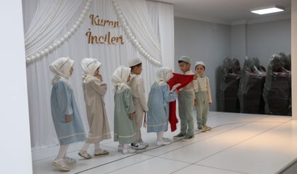 Emine Çakır 4-6 yaş Kuran Kursu öğrencilerinden yılsonu gösterisi