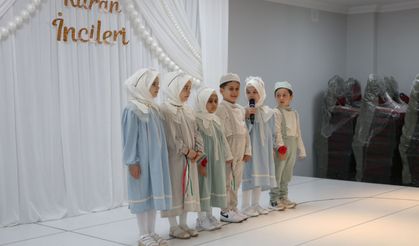 Emine Çakır 4-6 yaş Kuran Kursu öğrencilerinden yılsonu gösterisi