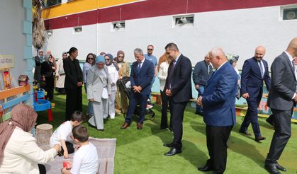 Of’ta Şehit Hüsnü Uyan Anaokulunda Açık Hava Sınıfı