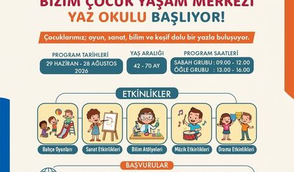 Bizim çocuk yaşam merkezi için başvurular başladı